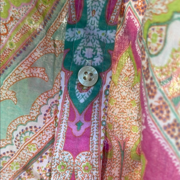 Lauren Ralph Lauren Paisley Shirt - Picture 6 of 9
